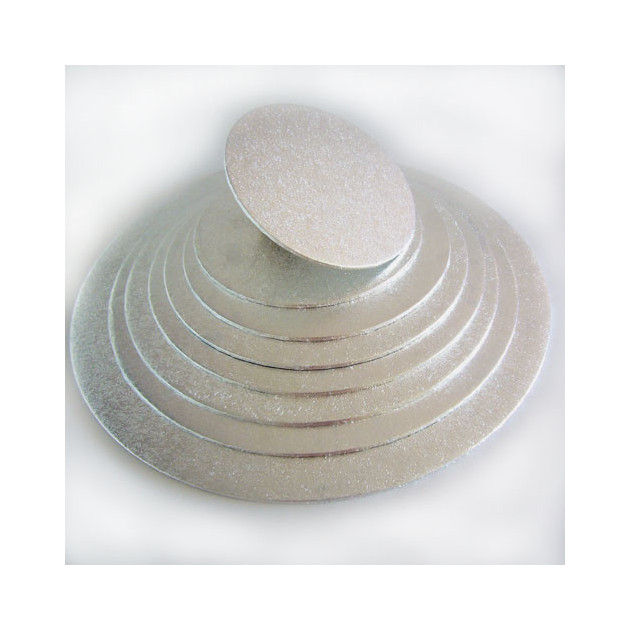 Support Gateau Rond H.4 mm Ã˜17.5 cm Argente