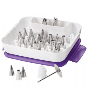 Coffret Deluxe Douilles Pâtissières (x22) Wilton Coffret Deluxe Douilles Pâtissières (x22) Wilton