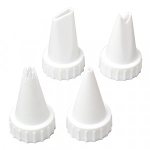 Douilles pour Tube de Glaçage (x4) Wilton Douilles pour Tube de Glaçage (x4) Wilton