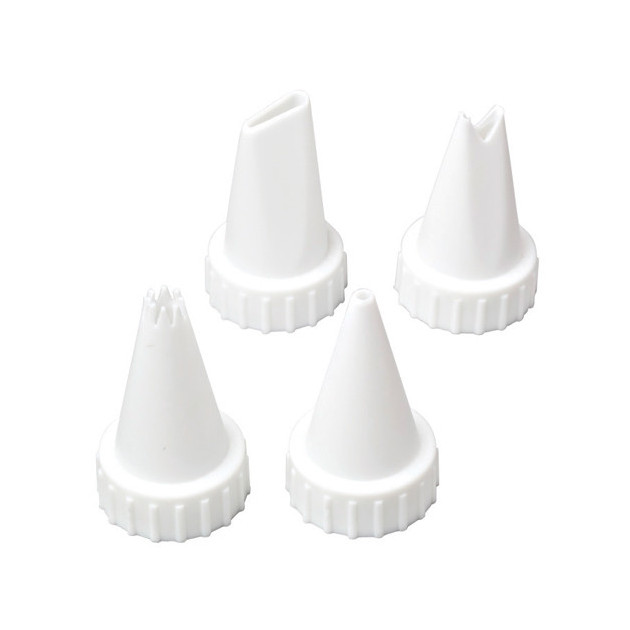 Douilles pour Tube de GlaÃ§age (x4) Wilton