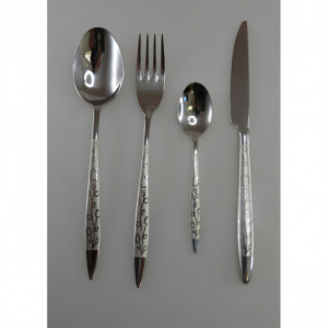 Ménagère 24 pièces Fleur Inox 3 mm Lebrun Ménagère 24 pièces Fleur Inox 3 mm Lebrun