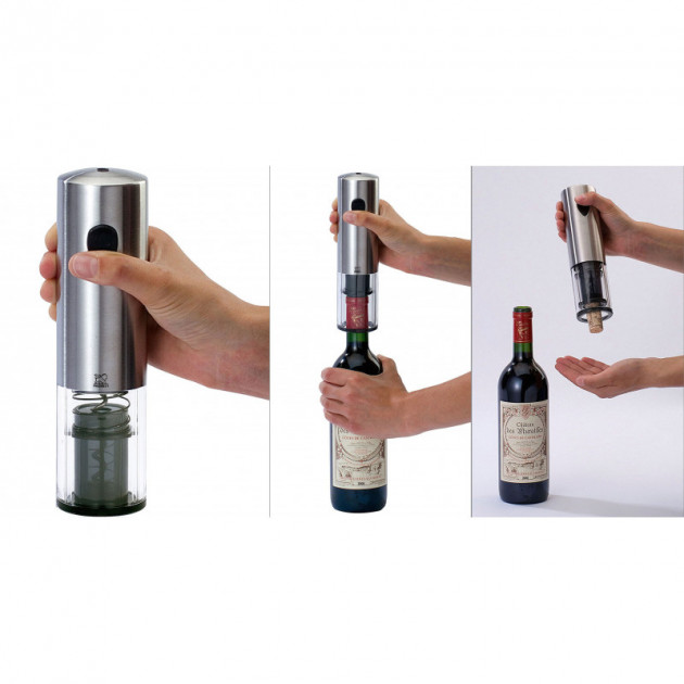 Utilisation simple du Tire-Bouchon Electrique Elis Peugeot Utilisation simple du Tire-Bouchon Electrique Elis Peugeot