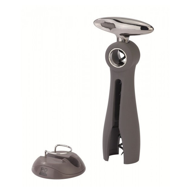 Le Tire-Bouchon Salma Basalte Peugeot est livre avec un coupe-capsule