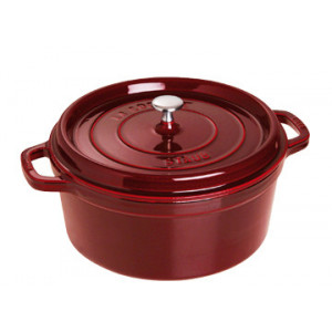STAUB Cocotte Fonte Ronde 24 cm Grenadine Majolique 3,8 L