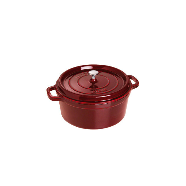 STAUB Cocotte Fonte Ronde 24 cm Grenadine Majolique 3.8 L