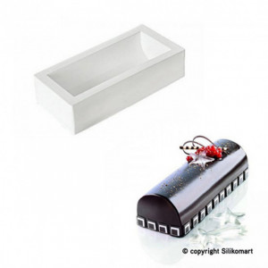 Moule Silicone Insert Bûche et Cake 22 x 5 x H 4 cm (x2