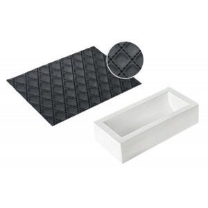 Tapis Décor Bûche Matelassé Silicone SilikoMart Professional Tapis Décor Bûche Matelassé Silicone SilikoMart Professional