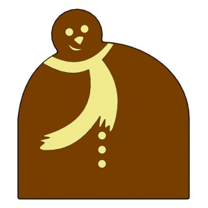 Moule Embout de bûche Bonhomme de Neige 94 x 85 mm Mallard Ferrière Moule Embout de bûche Bonhomme de Neige 94 x 85 mm Mallard Ferrière