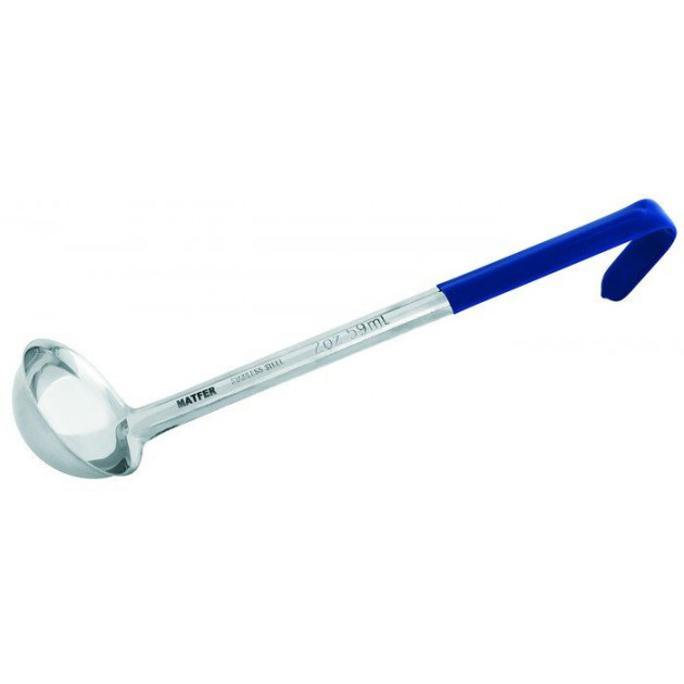 Louche en Inox L.31.7 cm Ã˜6.8 cm Bleu