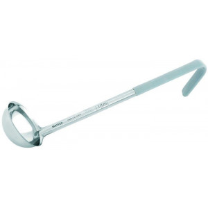 Louche en Inox L.36.5 cm Ø8.2 cm Gris Louche en Inox L.36.5 cm Ø8.2 cm Gris
