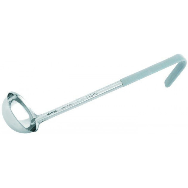 Louche en Inox L.36.5 cm Ã˜8.2 cm Gris