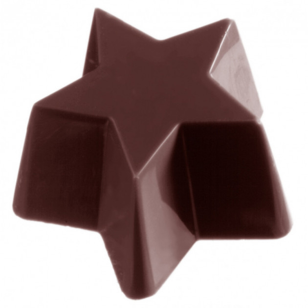 Moule Chocolat etoile (x14) Chocolate World