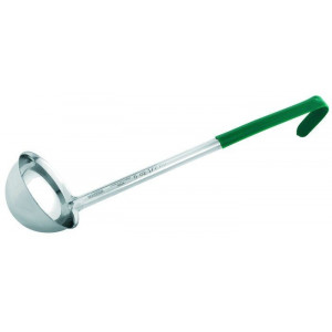 Louche en Inox L.36.5 cm Ø9.5 cm Vert Louche en Inox L.36.5 cm Ø9.5 cm Vert