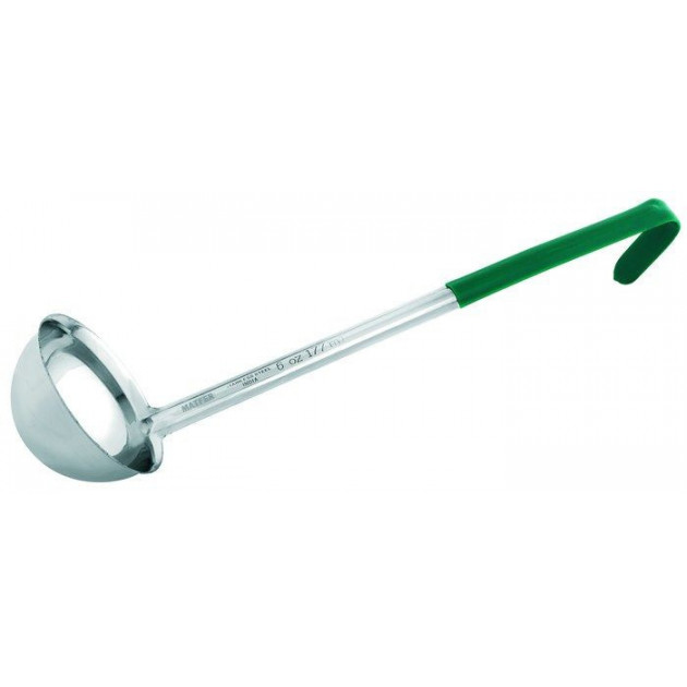 Louche en Inox L.36.5 cm Ã˜9.5 cm Vert