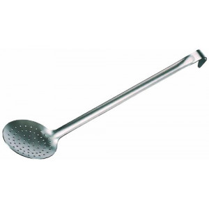 Ecumoire en Inox Monobloc L.48 cm Ø12 cm