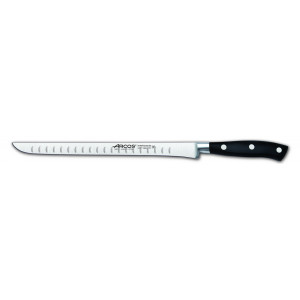 Couteau à Jambon Alvéolé 25 cm Arcos RIVIERA noir Couteau à Jambon Alvéolé 25 cm Arcos RIVIERA noir