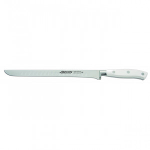 Couteau à Jambon Alvéolé 25 cm Arcos RIVIERA blanc Couteau à Jambon Alvéolé 25 cm Arcos RIVIERA blanc
