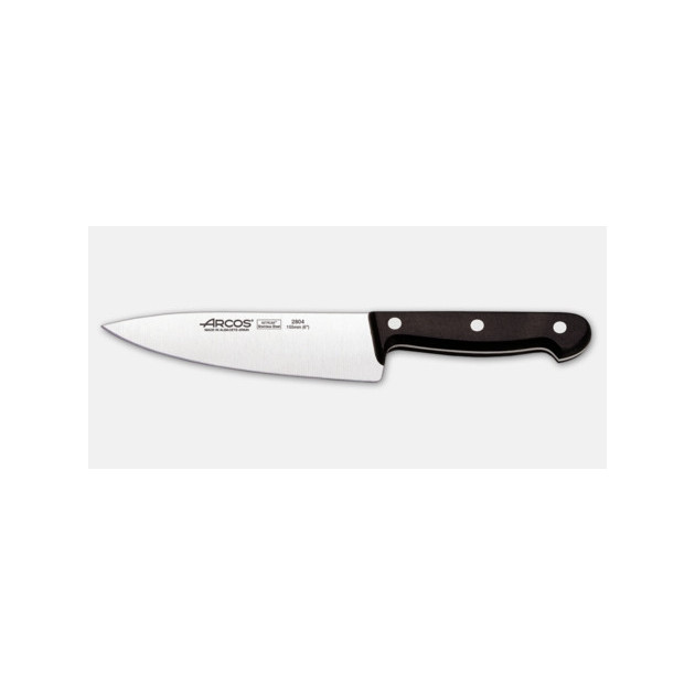 Couteau de Cuisine Acier Inoxydable 15.5 cm Arcos UNIVERSAL