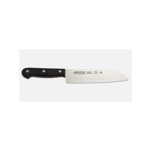 Couteau Santoku alveole 17 cm Arcos UNIVERSAL