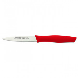 Couteau d'Office Inox 10 cm Rouge Arcos NOVA Couteau d'Office Inox 10 cm Rouge Arcos NOVA