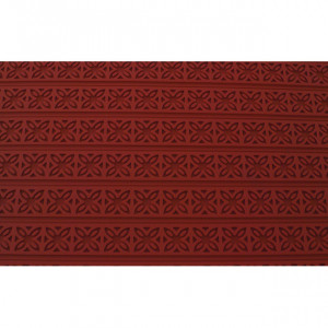 Tapis Relief silicone Fleurs carrées 30 mm Tapis Relief silicone Fleurs carrées 30 mm