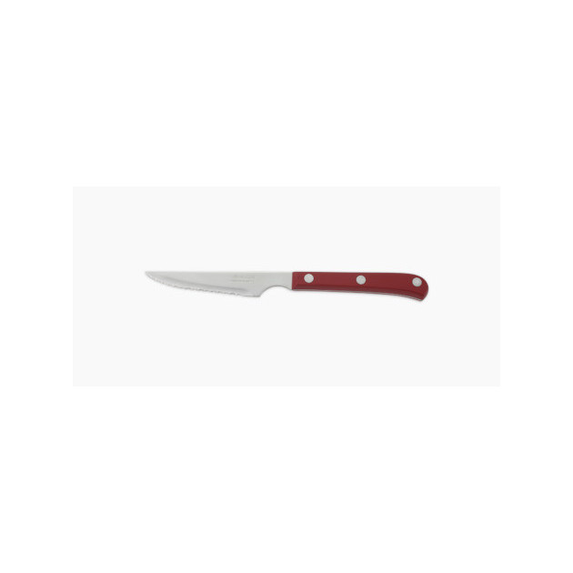 Couteau a Steak Crante 11.5 cm Rouge Arcos