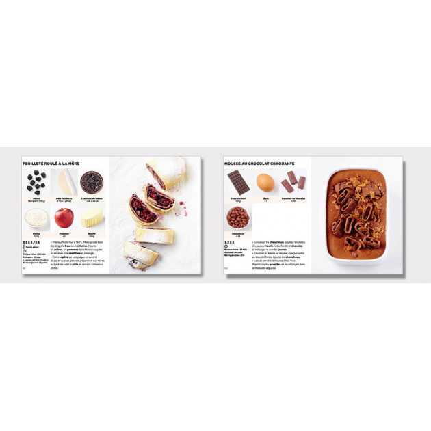 Livre de Desserts Le + facile du Monde, chez Hachette, Collection  Simplissime, Hachette