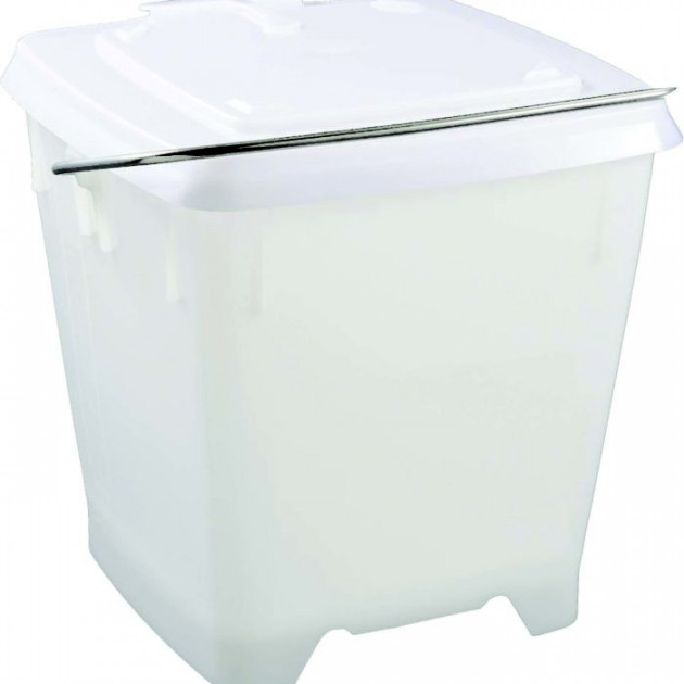 Seau plastique Carre avec couvercle 12L Mallard Ferriere