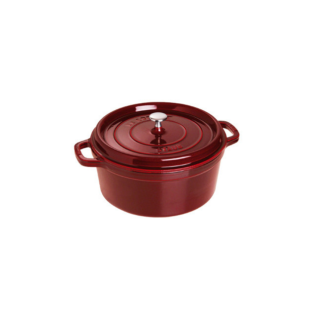 STAUB Cocotte Fonte Ronde 28 cm Grenadine Majolique 6.7 L