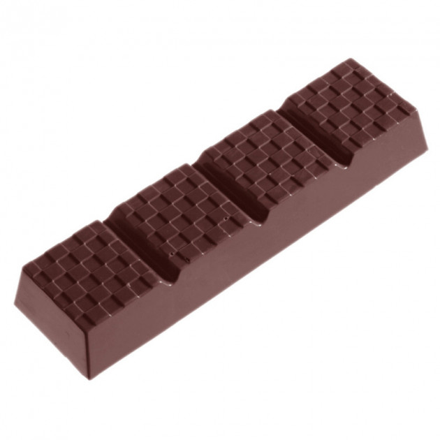 Moule Chocolat Barre a Damier (x6) Chocolate World