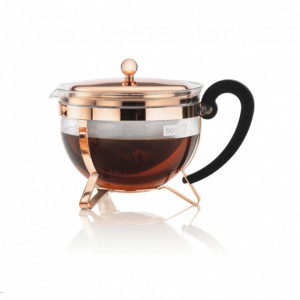 Théière avec Tamis Cuivre 1.5L CHAMBORD Bodum Théière avec Tamis Cuivre 1.5L CHAMBORD Bodum