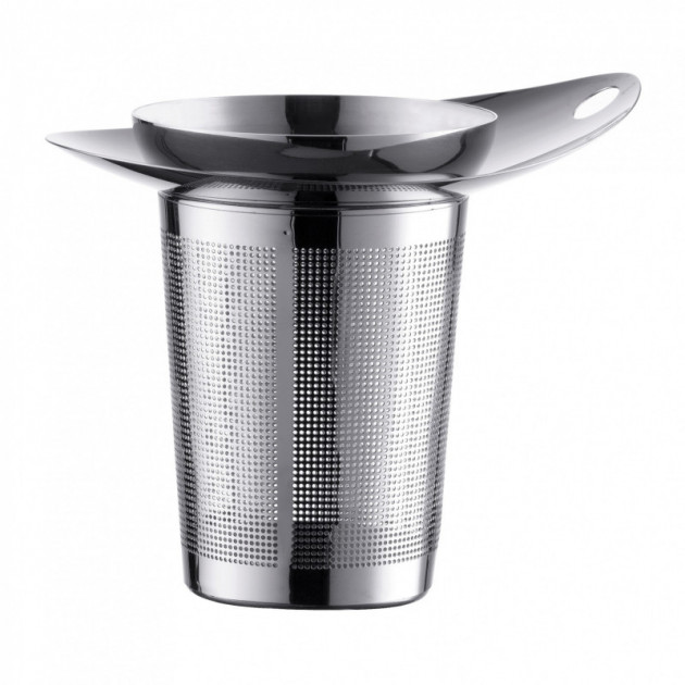 Infuseur thé, infuseur à thé Inox avec couvercle et cuillère à thé