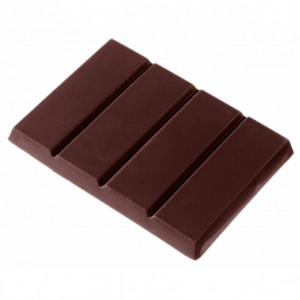 Moule Chocolat Tablette 4 barres (x3) Chocolate World