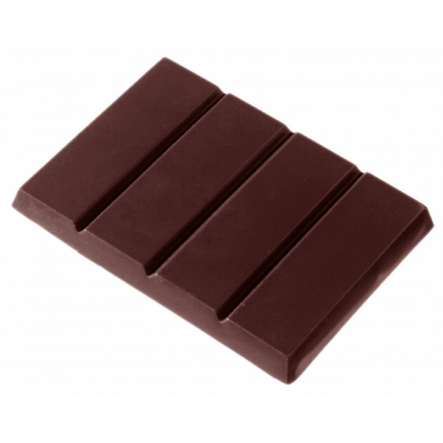 Moule Chocolat Tablette 4 barres (x3) Chocolate World