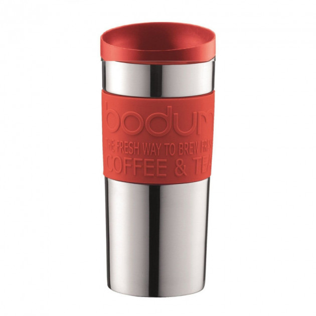 Travel Mug Inox Rouge 35cl Bodum