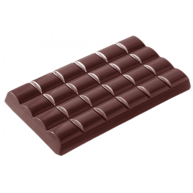 Moule Chocolat Tablette Carres Bombes (x3) Chocolate World