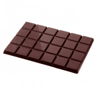 Moule Chocolat Tablette 24 Carrés (x2) Chocolate World