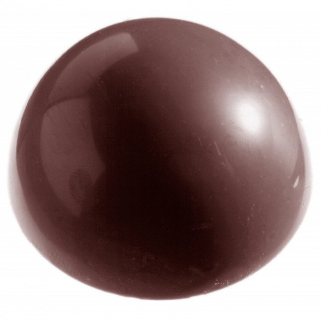 Moule à chocolat professionnel demi-sphères 4 cm