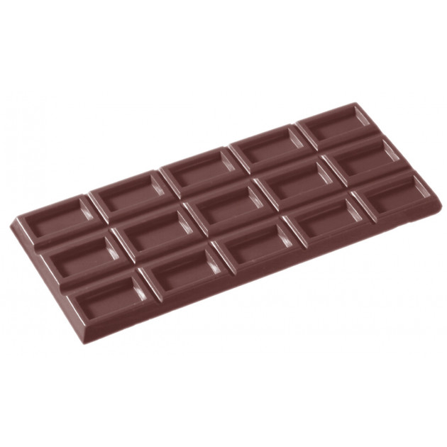 Moule Chocolat Tablette Creuse (x3) Chocolate World