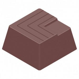 Moule Chocolat Carré Strié (x21) Chocolate World