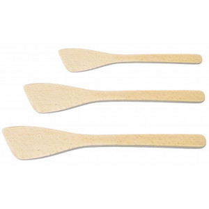 Spatule biais en bois hêtre 30 cm Spatule biais en bois hêtre 30 cm