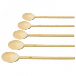 Cuillère en bois hêtre 25 cm