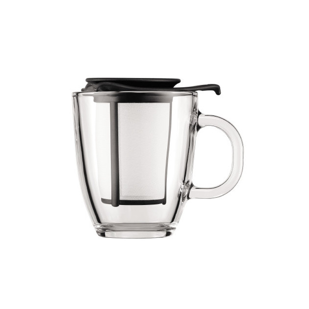 Tasse a The avec Infuseur Noir YO-YO SET Bodum