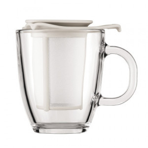 Tasse à Thé avec Infuseur Crème YO-YO SET Bodum Tasse à Thé avec Infuseur Crème YO-YO SET Bodum