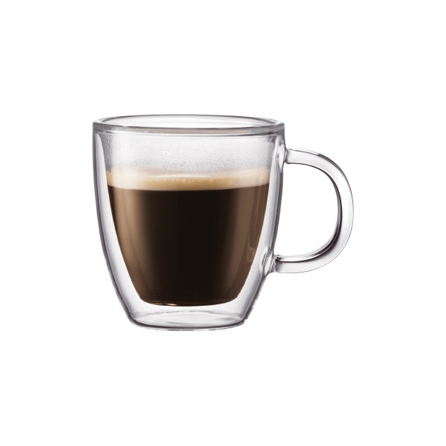 Tasse à Café Double Paroi 150 ml x2 - Tasse et Verres à Café de Qualité  Professionnel - La Toque d'Or