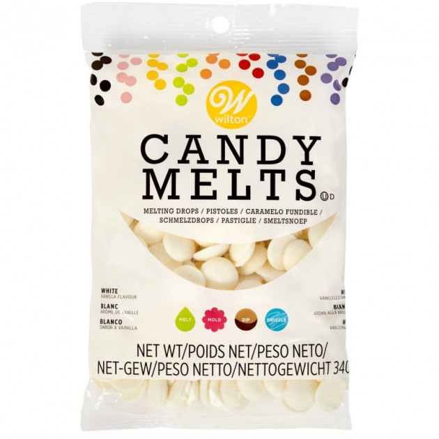 Candy Melts Blanc 340 g Wilton