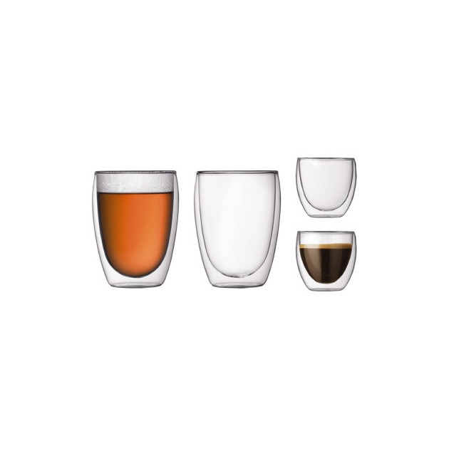 Lot de 2 verres double paroi 35 cl - Pavina - BODUM