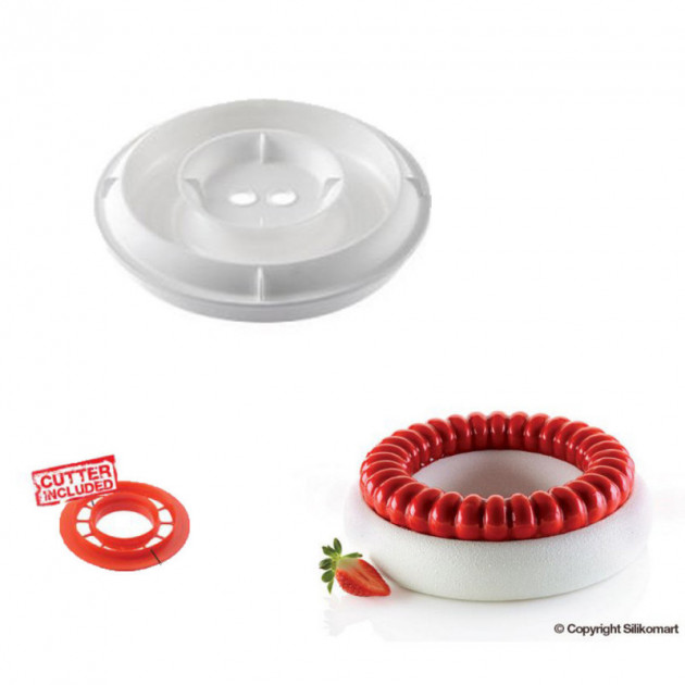 Moule silicone - Red Tail - Ø 24 cm - Silikomart - Meilleur du Chef