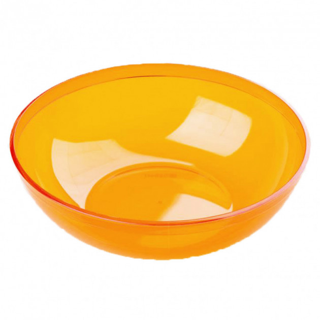FIN DE SERIE Saladier Plastique Orange 3.5L Crokus
