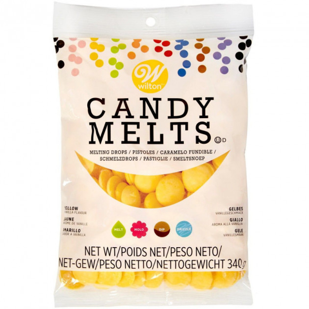 Candy Melts Jaune 340 g Wilton
